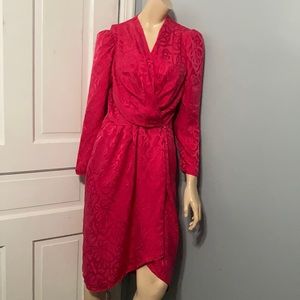 ⭐️Vintage argenti Silk Longsleeves Dress Sz 6⭐️